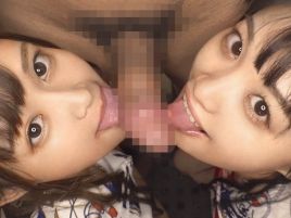 【18歳美少女二人組×中出し乱交】おソロコーデの激カワ娘が彼氏交換大乱交♥普通のSEXじゃ満足できないビッチギャル！