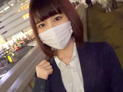 【リクルートスーツの美尻娘】就活中の真面目そうな女の子をホテルに誘い、パンストを破いてオマ○コを刺激！濃厚セックスで理性崩壊、狂ったように感じまくる！♡