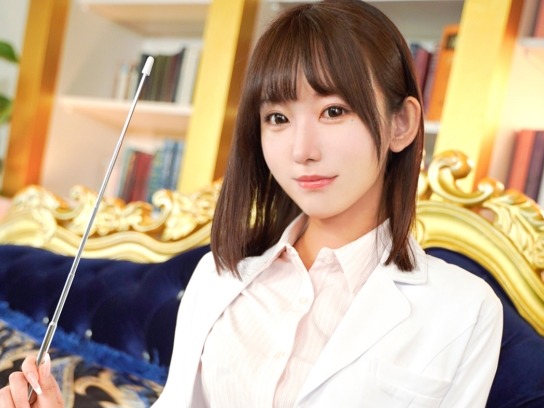 【パイパン女教師の過激授業】『先生、そんなことしたら…』七嶋舞先生が生徒に実践性教育！バックで激しく突かれて、理性を失うほど感じまくる♡